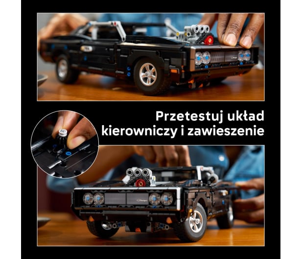 LEGO TECHNIC 42231 Samochód Fast and Furious Dodge Charger R/T - 1529761 - zdjęcie 5